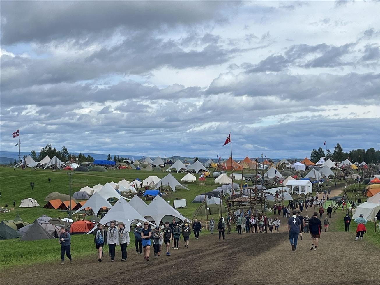 Speidernes landsleir 2025 som ble avholdt 5.-12. juli 2025 ved GOBB Vind arena i Gjøvik